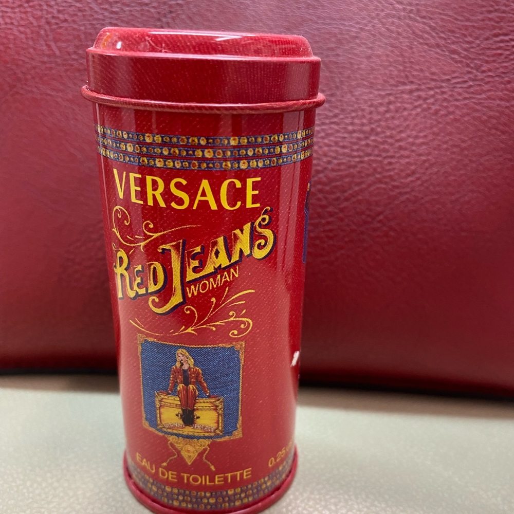 Versace Red Jeans miniature bottle, 0.25 oz